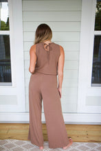 Load image into Gallery viewer, SLEEVELESS JUMPSUIT - MOCHA