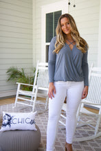 Load image into Gallery viewer, THE CHRISTINA- STEEL BLUE