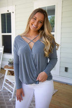 Load image into Gallery viewer, THE CHRISTINA- STEEL BLUE