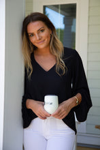 Load image into Gallery viewer, SAMMY BALLOON SLEEVE - BLACK