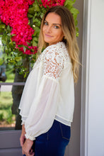 Load image into Gallery viewer, AURORA LACE BLOUSE