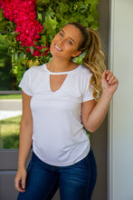 Load image into Gallery viewer, NOT YOUR AVERAGE TEE--WHITE