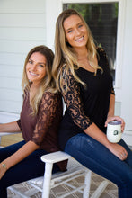 Load image into Gallery viewer, THE LACEY- BLACK