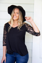 Load image into Gallery viewer, THE LACEY- BLACK