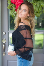 Load image into Gallery viewer, LIKE A DREAM BODYSUIT- BLACK