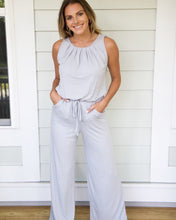 Load image into Gallery viewer, SLEEVELESS JUMPSUIT - LIGHT GRAY