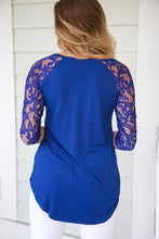 Load image into Gallery viewer, THE LACEY- BRIGHT NAVY