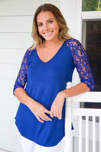Load image into Gallery viewer, THE LACEY- BRIGHT NAVY