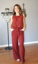 Load image into Gallery viewer, SLEEVELESS JUMPSUIT - DARK RUST