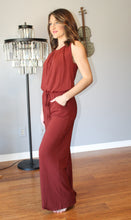 Load image into Gallery viewer, SLEEVELESS JUMPSUIT - DARK RUST