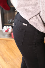 Load image into Gallery viewer, BIANCA BLACK SKINNY JEANS