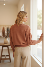 Load image into Gallery viewer, TERRACOTTA SWEATER