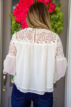 Load image into Gallery viewer, AURORA LACE BLOUSE