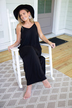 Load image into Gallery viewer, EVERYONE LOVES CAMI - BLACK MAXI