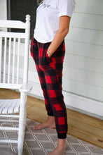 Load image into Gallery viewer, SHOW ME YOUR PLAID JOGGERS