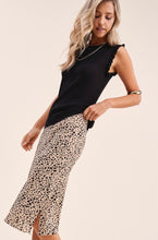 Load image into Gallery viewer, LAYLA LEOPARD MIDI SKIRT